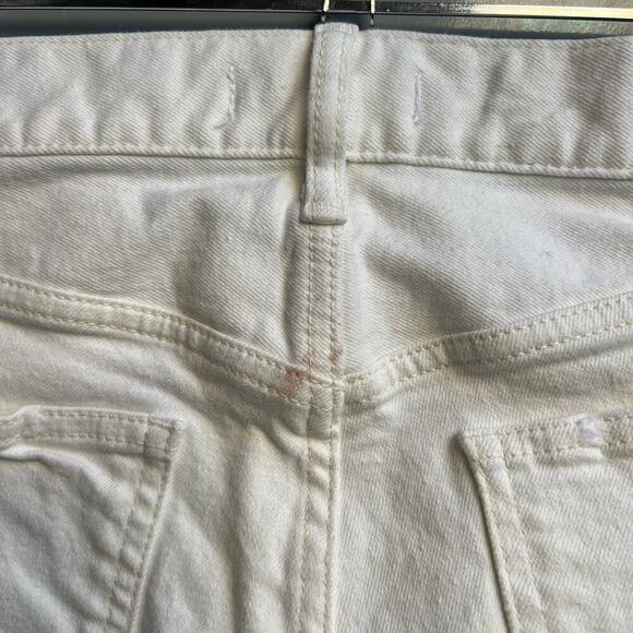 MOUSSY Vintage Mv Burnside White Denim Slim Jeans Size 30 - Picture 8 of 12